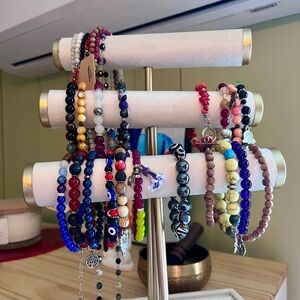 Colorful Beaded Bracelets & Necklaces